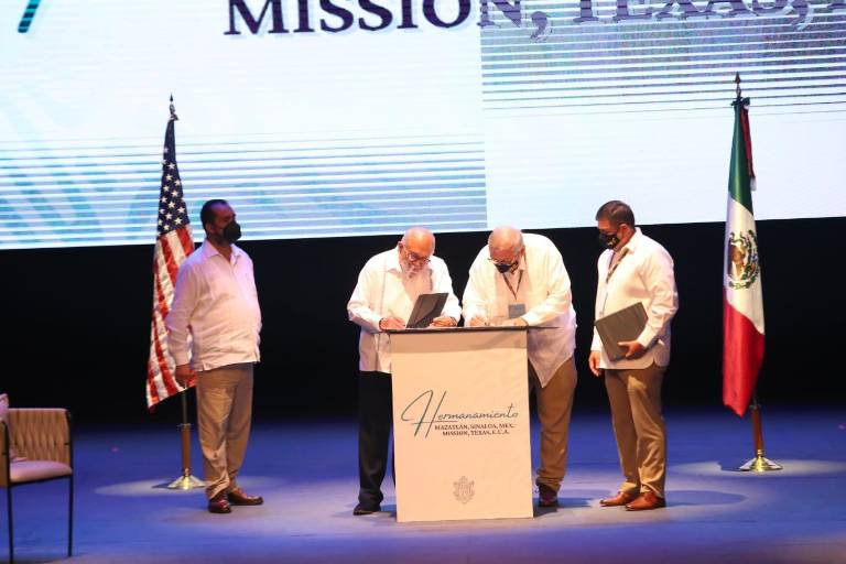 Se hermana Mazatlán con la ciudad de Mission, Texas