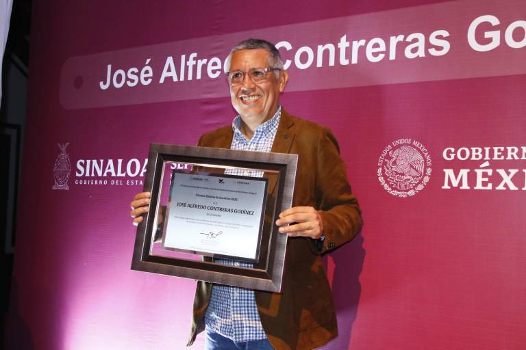 Reconocen a Ito Contreras con el Premio Sinaloa de las Artes 2023