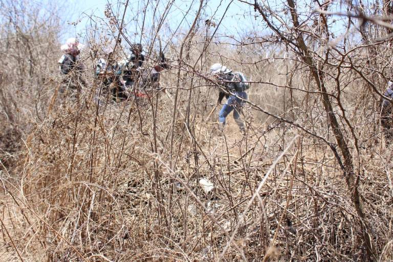 Localizan rastreadoras restos óseos en Escuinapa