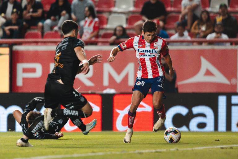 Atlético San Luis y Necaxa empatan 1-1