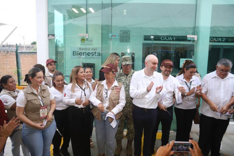 Inauguran sucursales del Banco del Bienestar en Mazatlán