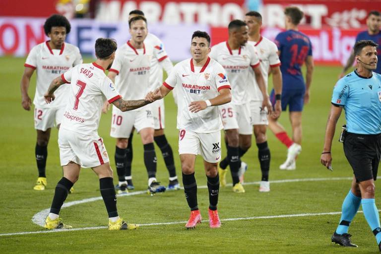 El Atlético de Madrid perdió en su visita al Sevilla y su liderato se reduce