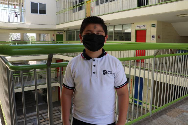 Celebran alumnos el Miércoles de Ceniza