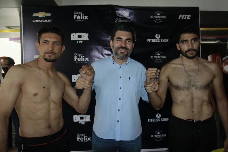 Román y Ortiz detienen la báscula en 75 kilos; están listos para la función Todo o nada