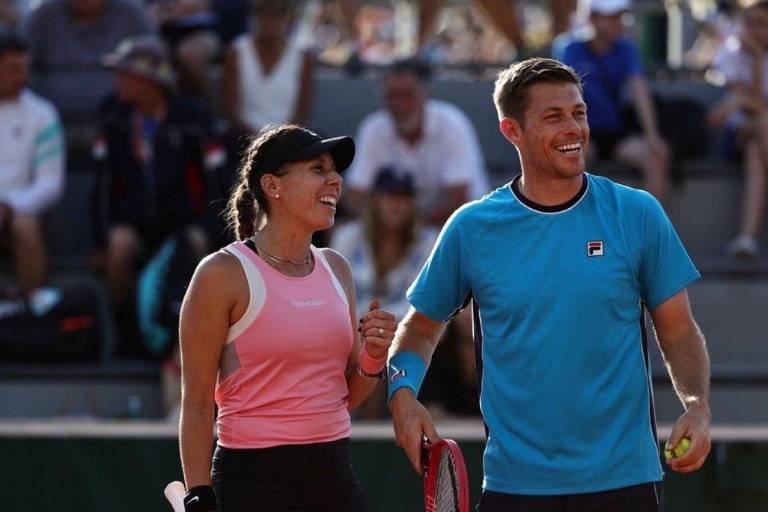 Giuliana Olmos se despide del Dobles Mixtos en Roland Garros