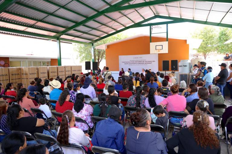 Cuestiona CDDH plan de retorno de desplazados en Sinaloa
