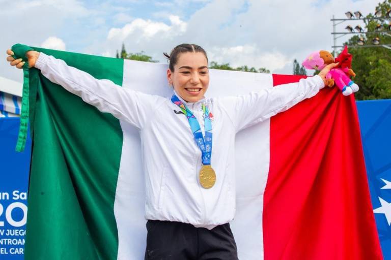 Luz Daniela Gaxiola se saca la espina con el oro en San Salvador