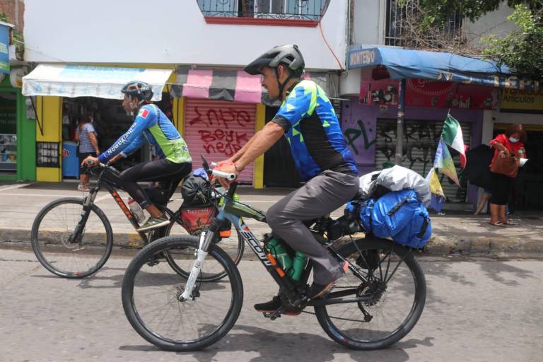 Con alrededor de 50 ciclistas, la Ruta Chichimeca llega a Mazatlán