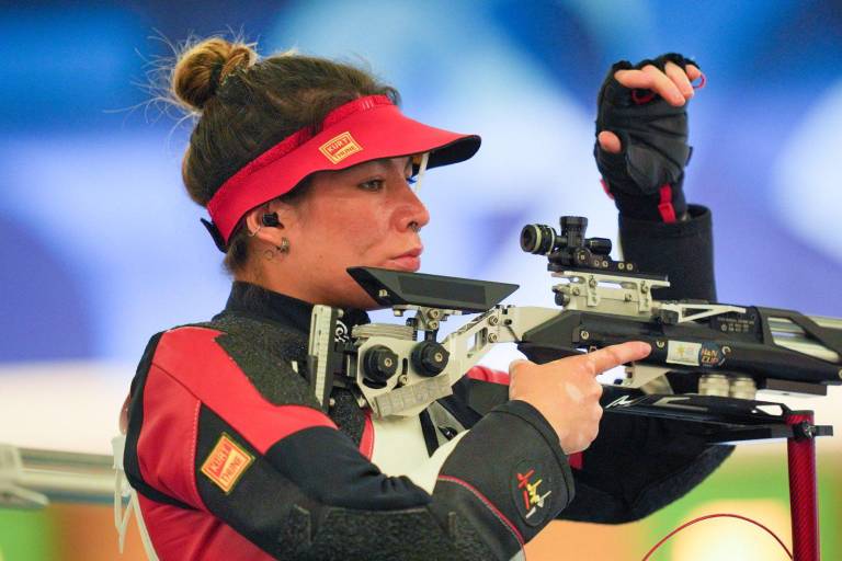 Tiradora mexicana Goretti Zumaya es eliminada en la primera ronda de París 2024
