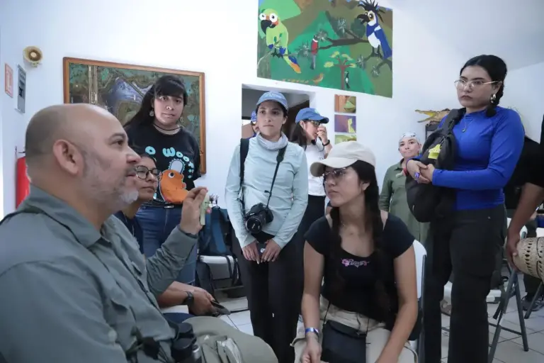 Con práctica de campo, culmina Taller de Monitoreo y Anillamiento de Aves en Mazatlán