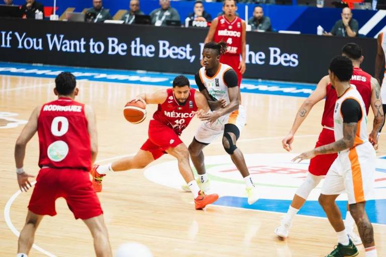 México gana a Costa de Marfil y pasa a las semifinales del Preolímpico de Baloncesto