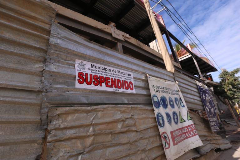 Gobierno de Mazatlán ha suspendido más de 130 obras por no cumplir con requisitos
