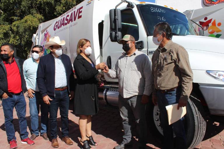 Guasave refuerza flota para el servicio de recolección de basura