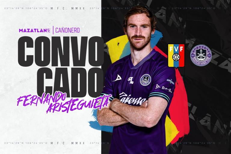 Fernando Aristeguieta, del Mazatlán FC, es convocado por Venezuela para la Copa América