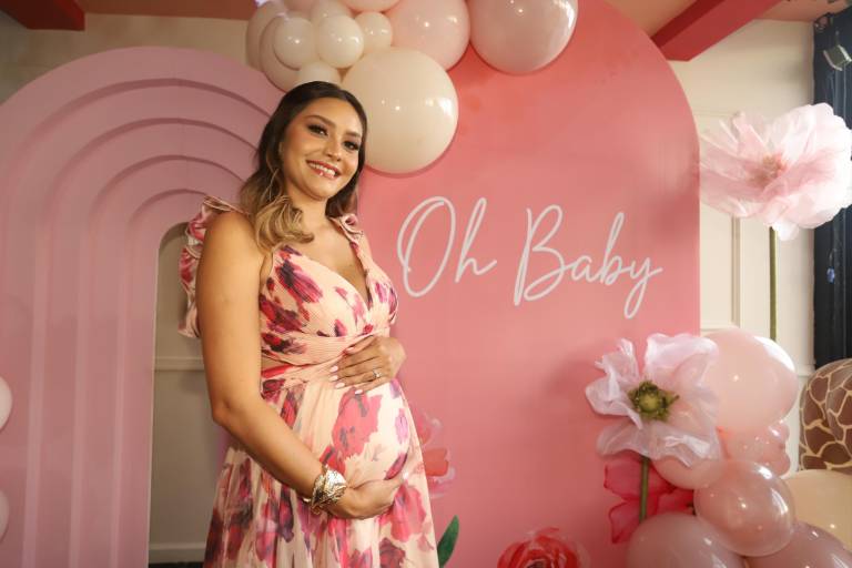 Ámbar Marbella Chicuate en la dulce espera de una princesa