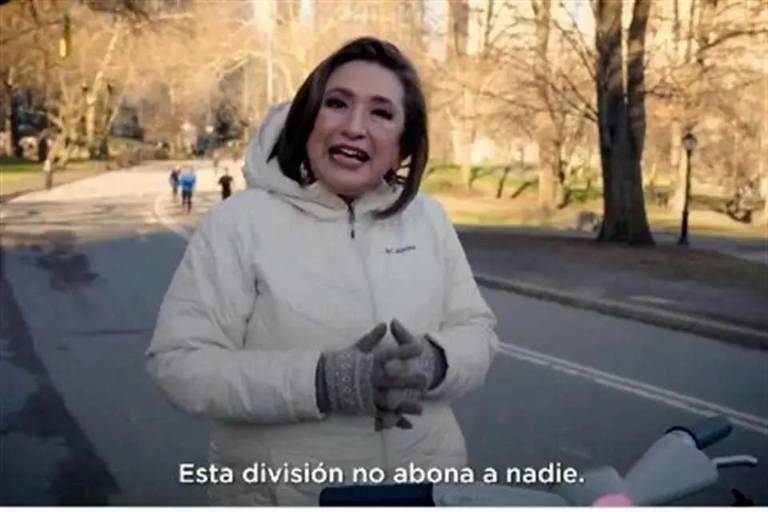 ‘¡Basta de odio!’, pide Xóchitl a seguidores de AMLO y Morena, tras protestas en su contra en NY