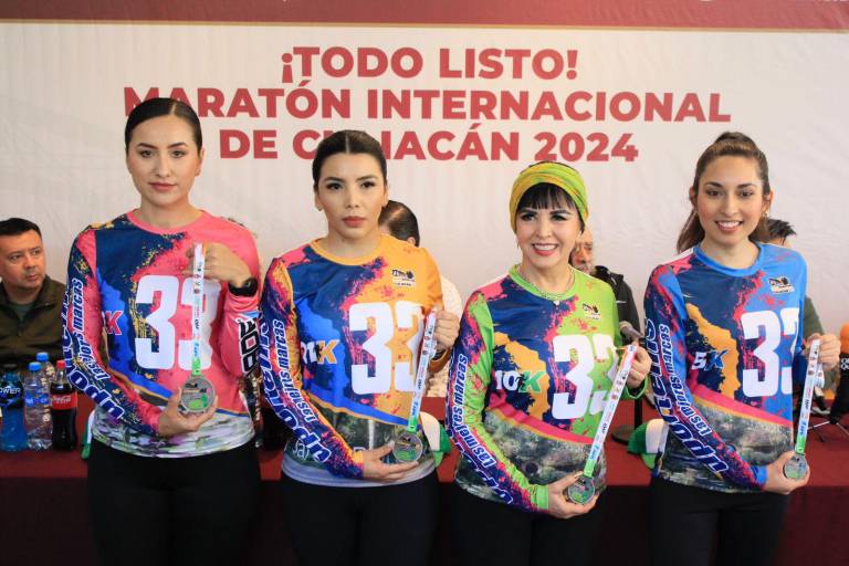 Todo listo para el Maratón Internacional de Culiacán 2024: organizadores