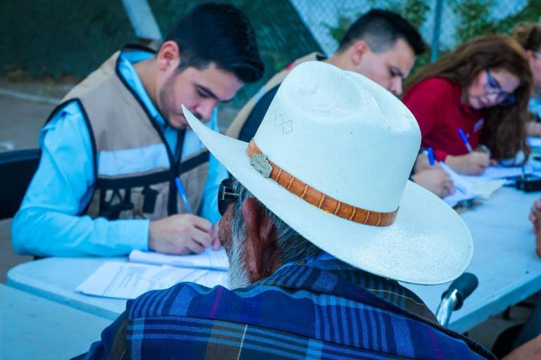 Durante la jornada se brindó atención directa a 217 familias en situación de desplazamiento que residen en distintos puntos de Culiacán.