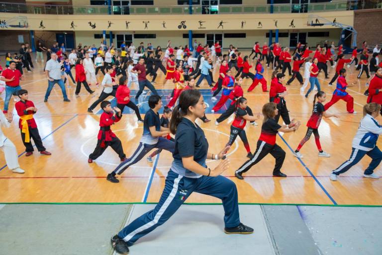 Realizan Clase Magna de Taijiquan en el Centro de Alto Rendimiento
