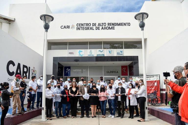 Inauguran el Centro de Alto Rendimiento Integral en Los Mochis