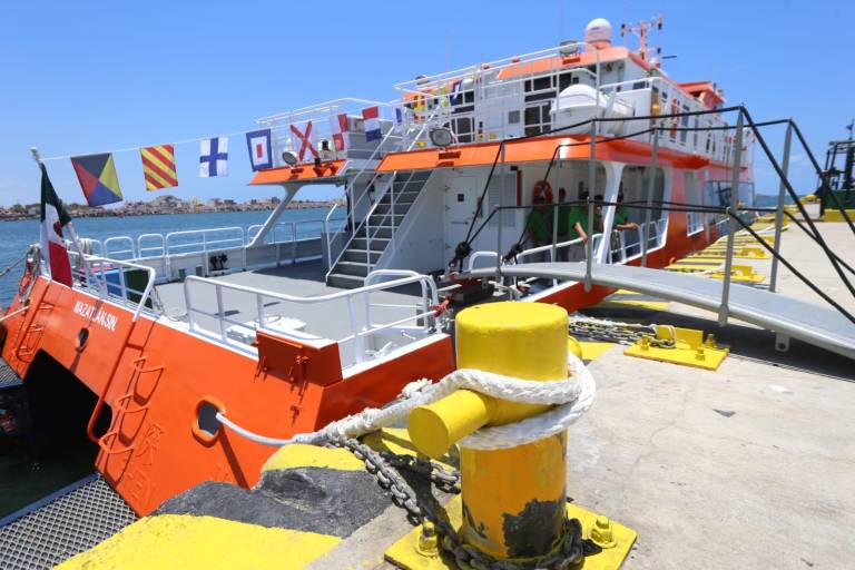 Invitan a conocer transbordador que va de Mazatlán a las Islas Marías