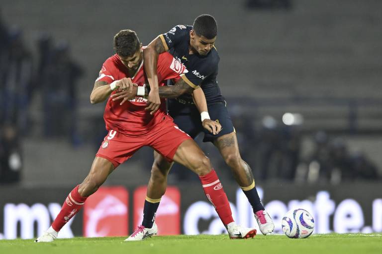 Pumas se conforma con el empate en casa ante Toluca