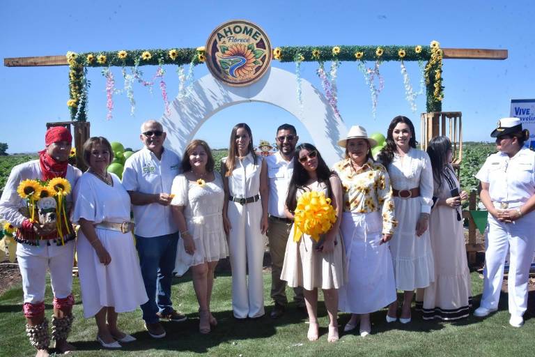 Inauguran el corredor agroturístico ‘Ahome Florece’ entre girasoles y un sabor artesanal
