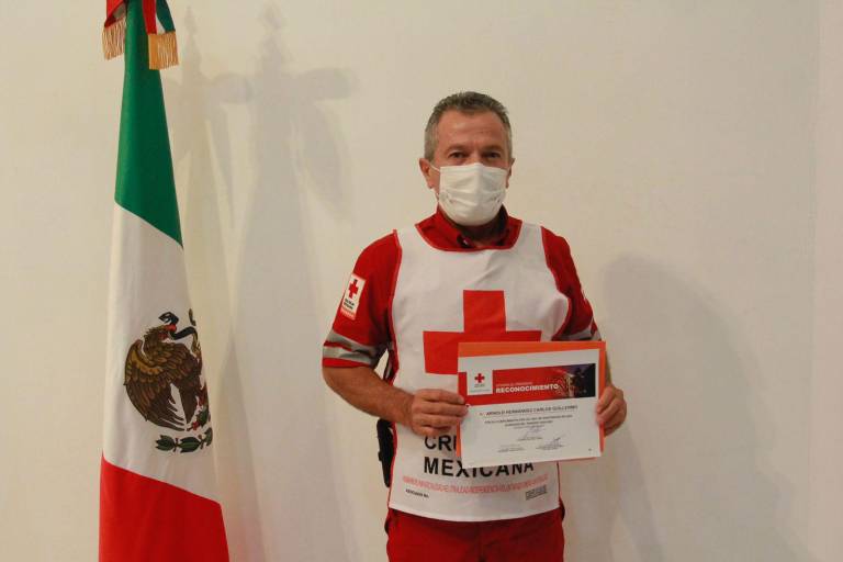 Salvar vidas es saber que das otra oportunidad: Carlos Arnold Hernández