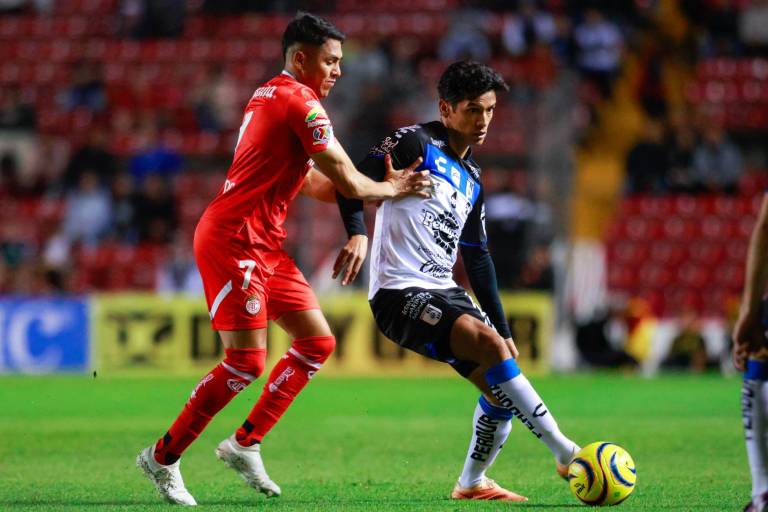 Toluca le saca el empate a Querétaro en el último minuto