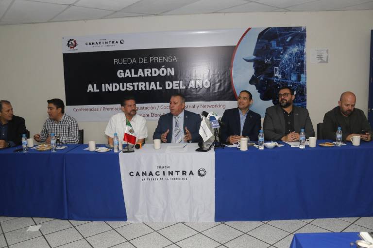 Canacintra prepara la entrega del Galardón al Industrial del Año