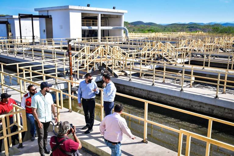 Revisa Alcalde de Mazatlán tratadoras Cerritos y Norponiente