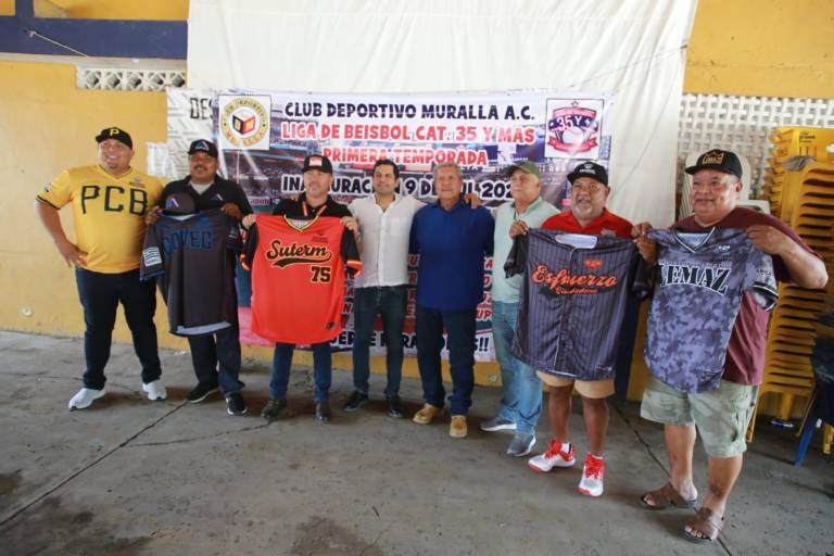 Preparan primera edición de Liga de Beisbol 35 Años y Más
