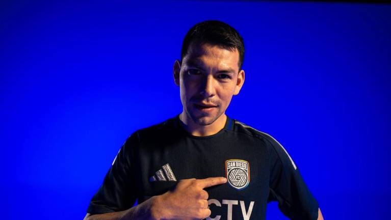 Hirving ‘Chucky’ Lozano llega motivado al San Diego FC.