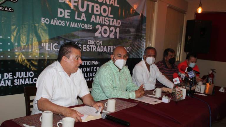 Organizadores y autoridades municipales dieron los pormenores del Torneo Internacional de Futbol de la Amistad 2021