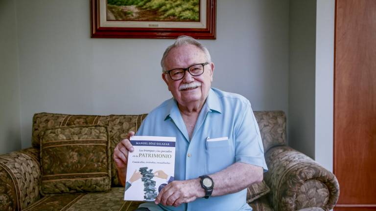 El martes 5 de septiembre, el Notario Público Manuel Díaz Salazar presentará en Culiacán, su quinto libro titulado ‘Las trampas y los pecados en tu patrimonio’.