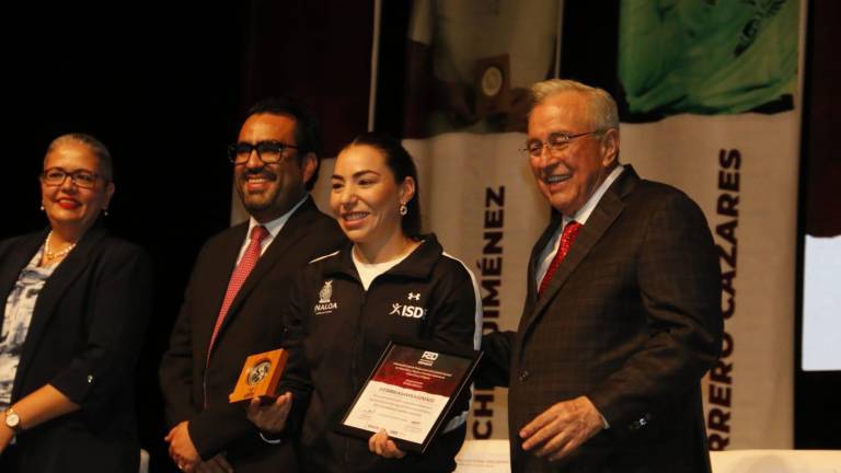 Luz Daniela Gaxiola fue la ganadora del Premio Estatal del Deporte 2023.