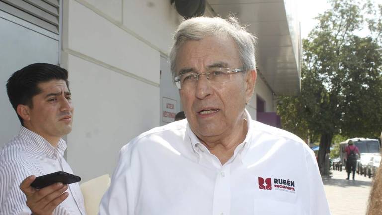 Rubén Rocha Moya, precandidato a la gubernatura de Sinaloa por Morena.