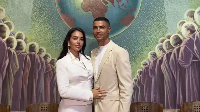 Surgen nuevas imágenes de la boda de Cristiano Ronaldo y Georgina Rodríguez.