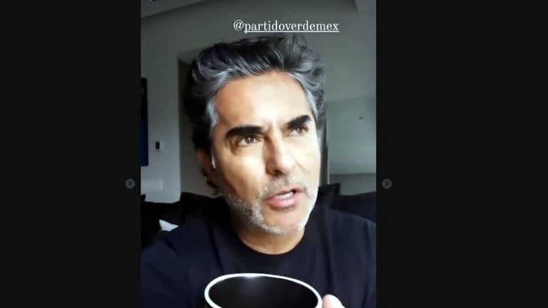 Raúl Araiza, a través de sus redes, pidió el sábado votar por el PVEM.