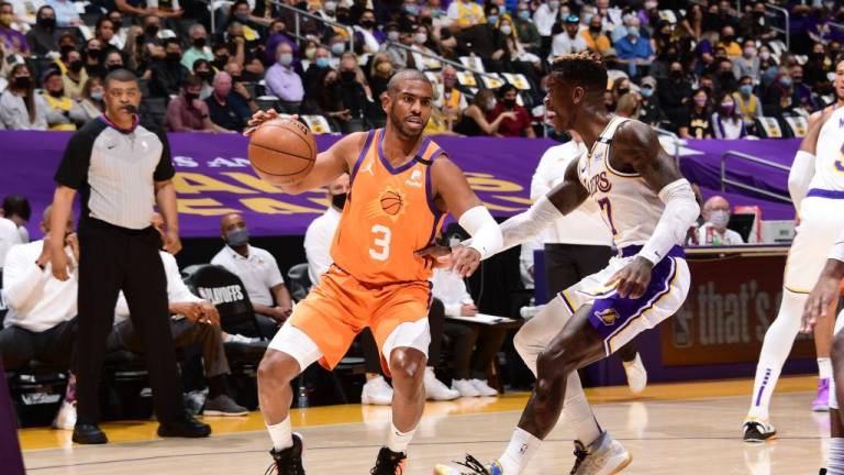 Suns empata la serie ante Lakers y el suspenso crece por la lesión de Anthony Davis