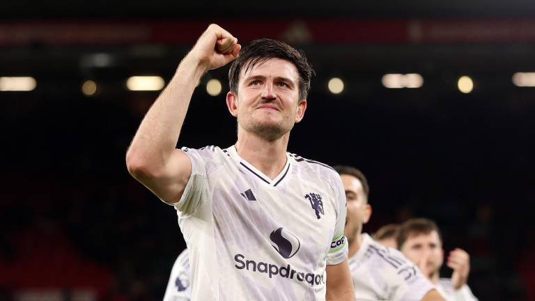 Harry Maguire sella el triunfo del Manchester United.