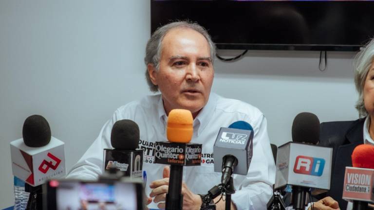 Eduardo Ortiz Hernández anuncia que interpondrán una queja contra Morena por movilización de gente en la campaña.
