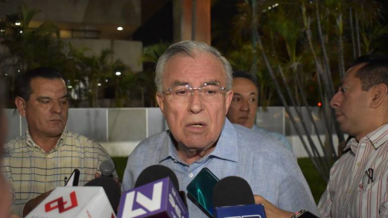 Rubén Rocha Moya informó que en la solicitud se enteró al Instituto Nacional de Protección Civil.