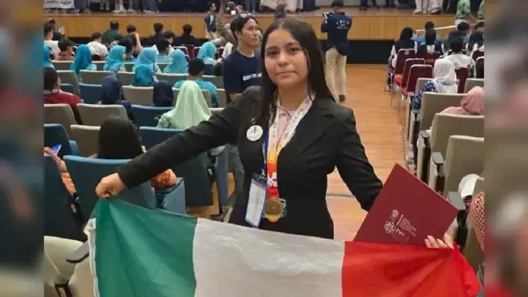 Ángela Karime Hernández Venegas, alumna del CETIS 78 en Altamira