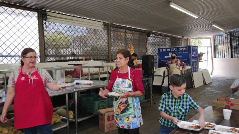El comedor del Templo de Nuestra Señora del Carmen nació por la necesidad de la comunidad católica de elevar su nivel de compromiso con la sociedad.