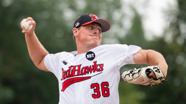 Jake Dykhoff buscará aportar su potencia desde el montículo con Cañeros de Los Mochis.