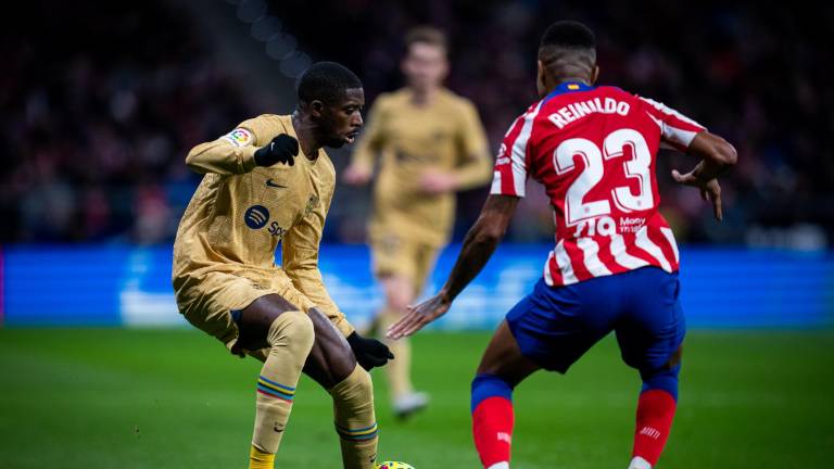 Ousmane Dembélé metió el gol azulgrana.