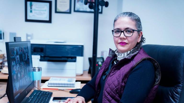 Graciela Domínguez, lideresa de Morena en el Congreso de Sinaloa.