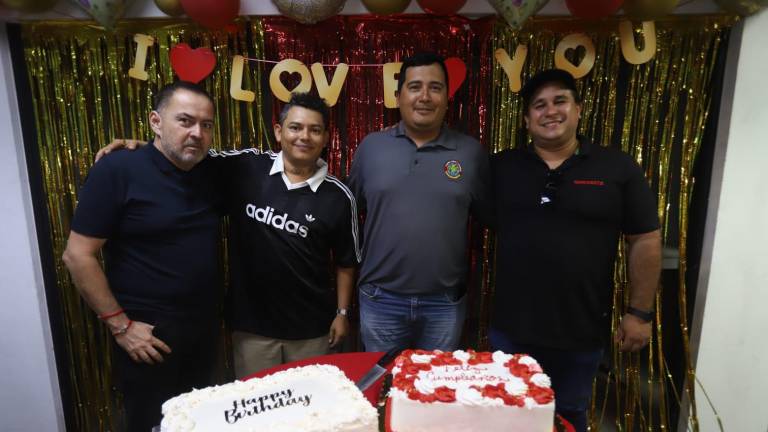 Jesús Herrera, Carlos Zataráin, Carlos Abrajam y Manuel Serrano fueron los festejados del mes de febrero en Noroeste Mazatlán.
