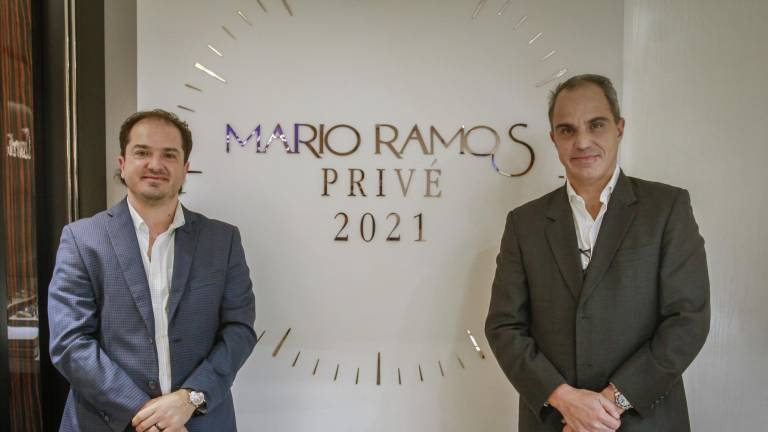 Cristóbal y Mario Ramos Bauche, directivos de Joyería Mario Ramos.